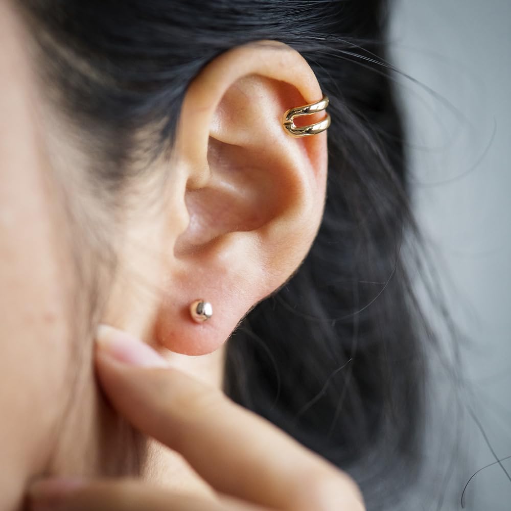 Kit de perforación de orejas con pistola y 98 pendientes de acero inoxidable