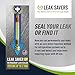 Leak Saver Direct Inject UV - Refrigerant Leak Sealer with Added UV Dye to Detect Large Leaks - for AC, Refrigeration, and Automotive Systems Up to 5 Tons - Compatible with All Refrigerants - 6 Packs
