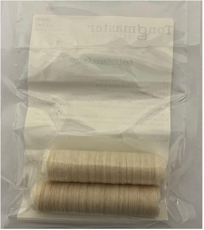 23mm Collagen Edible Sausage Casings 40ft in Total Pack of 2