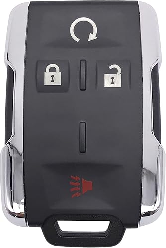 Funda de repuesto para llavero de entrada sin llave para Chevy Silverado Colorado GMC Canyon SLT 2015-2018