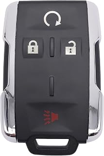 Keyless Entry Remote Control Replacement Key Fob Cover Case fit for 2015-2018 Chevy Silverado Colorado GMC Canyon SLT Key Fob Shell