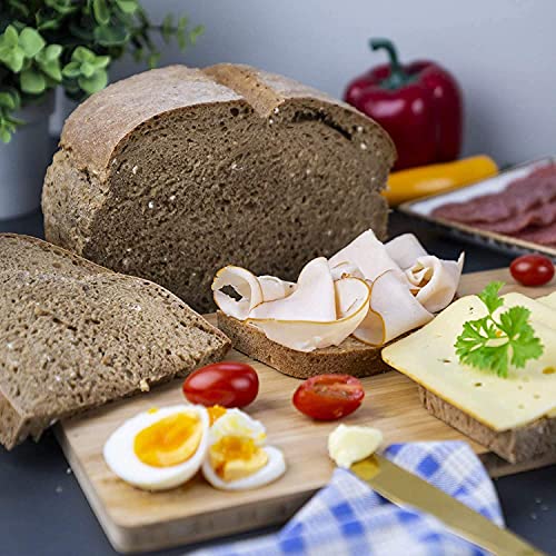 Foto von Lurch 85034 FlexiForm Oval/Brotbackform zum Backen unterschiedlichster Brotsorten aus 100% BPA-freiem Premium-Platin-Silikon 24x18cm braun