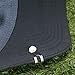 PINMEI Standard Hat Clips Golf Ball Marker Holder 2 PCS (Silver)