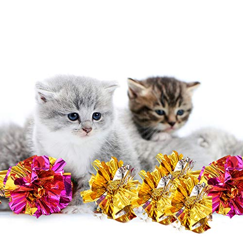 M JJYPET Interactive Cat Kitten Toys Assortments(30 Packs) 2 Way Tunnel, Cat Ball Toys Assortments,Rainbow Ball, Crinkle… - Image 7