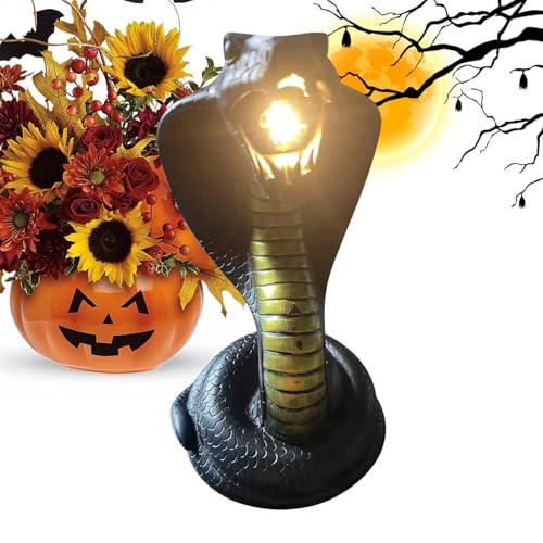 Lampe serpent gothique pour eclairer une chambre sombre