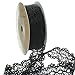 7/8" Ribbon Hole Lace Trim Black 5 yards