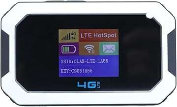 Spectrum Smart 4G LTE-Advanced Mobile WiFi Hotspot Router with VPN, Pre-Installed SIM Card, Portable Modem for US, Canada, Mexico and Europe, Ideal for Travel