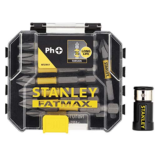STANLEY STA88564-XJ - Juego con puntas con zona de torsión Philips STANLEY® FATMAX® de 10 piezas