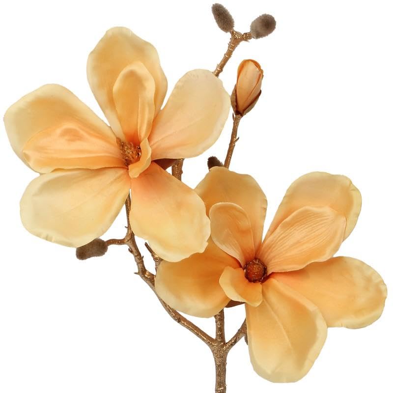 Fleurs artificielles jaunes DRW sans entretien pour salon sombre lot de 12