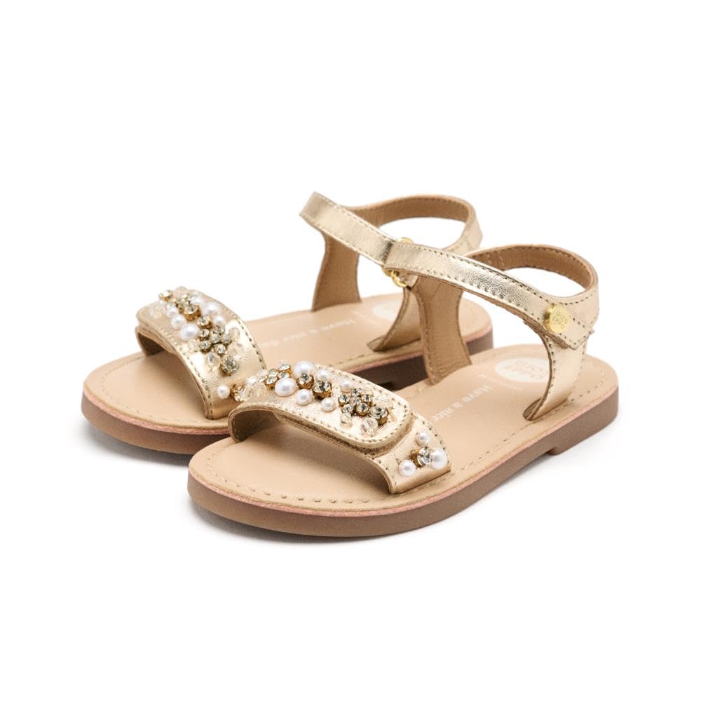 Sandales Cuir LÉOPARD ET Perle SKANAWAN