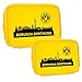 Produktbild BVB Borussia Dortmund Brotbüchse Brotdose 2er Pack (one size, gelb)
