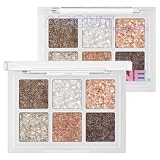 ABOUT TONE OH:MY Glitter Pop 3 Colors – Glitter Eyeshadow Palette, High Pigment, Eye Shadow Balm, Highlighter Makeup, Shimmer Pearl Eye Shadow, Long-Lasting, Korea Eye Makeup (01 OH:STUNNER)