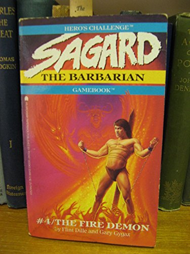 Sagard the Barbarian: The Fire Demon No. 4 B002I3Y206 Book Cover