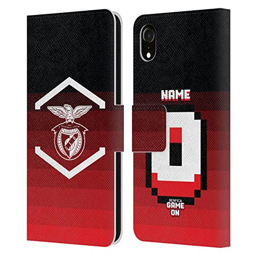 Coque portefeuille iPhone XR Benfica personnalisée pour supporter