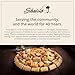 Shatila Food Products Half Elegant Gold Box Baklawa, Assorted Baklava Pastry Gift, Mediterranean Sweets Arabic Desserts, 28-Pieces