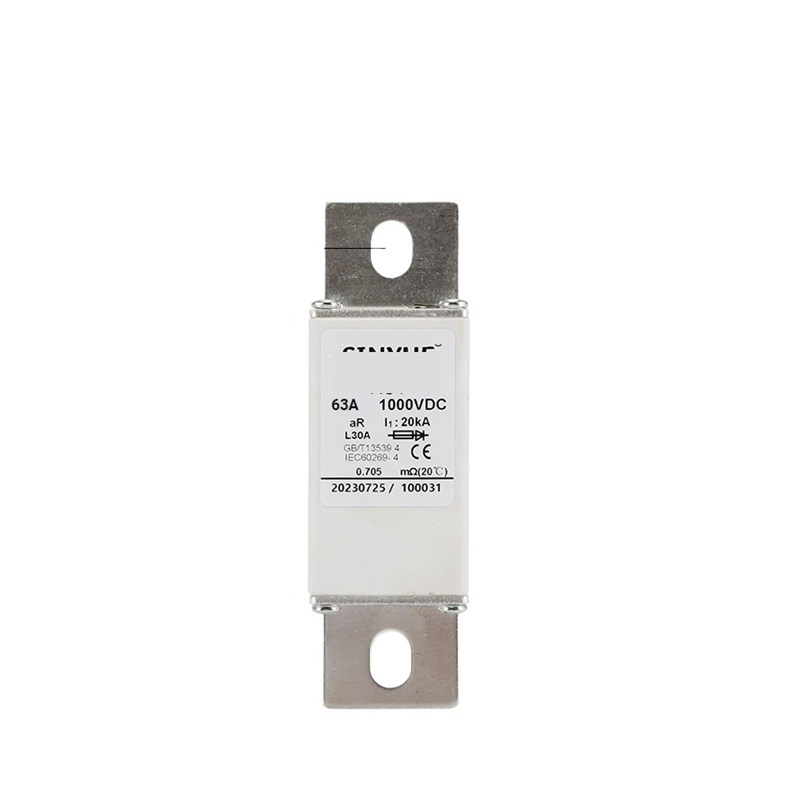 Car Fuse Fast Charging Pile DC Fuse DC1000V 80A 100A 125A 160A 200A 250A
