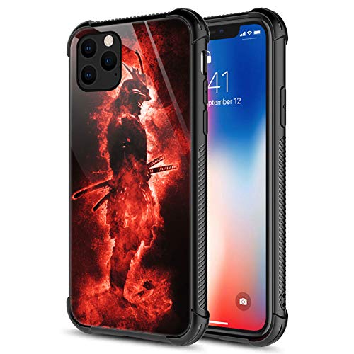 Coque pour iPhone 11 résistante aux chocs et anti-rayures rouge