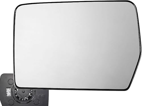 Vista 11 de APA - Repuesto compatible con espejo de vidrio sin calefacción para 2004-2014 Serie F Pickup lado derecho del pasajero 4L3Z17K707AB BL3Z17K707A