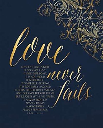 The Poster Corp Tammy Apple – Love Never Fails Fine Art Print (60.96 x 76.20 cm)