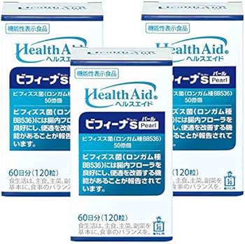 Amazon.co.jp: 森下仁丹 ヘルスエイド ビフィーナS (スーパー) Pearl