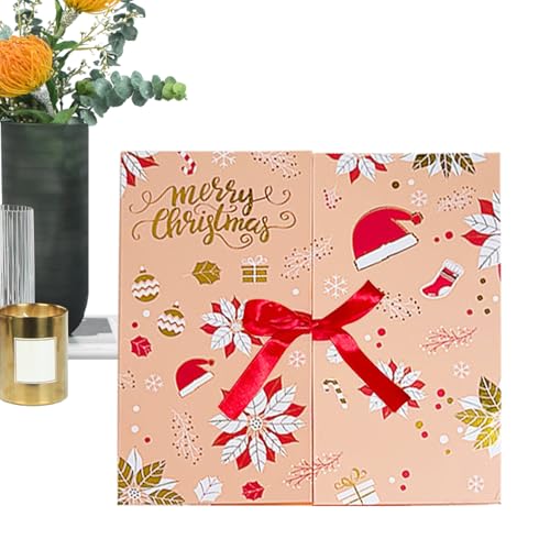 Boîtes de compte à rebours idéales pour la personnalisation de cadeaux de 24 jours