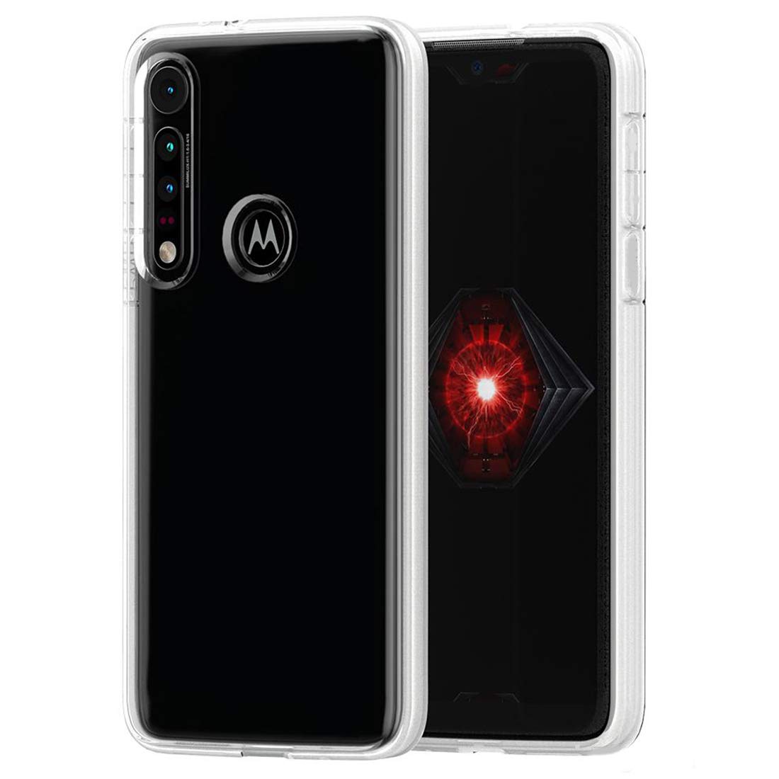 Amazon Brand - Solimo Silicone Mobile Cover for Motorola Moto G8 Plus (Soft & Flexible Back Case), Transparent, Clear (B083PFV6S6) Amazon Price History, Amazon Price Tracker