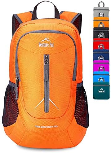 Venture Pal Packable Lightweight Backpack Small Water Resistant Travel Hiking Daypack