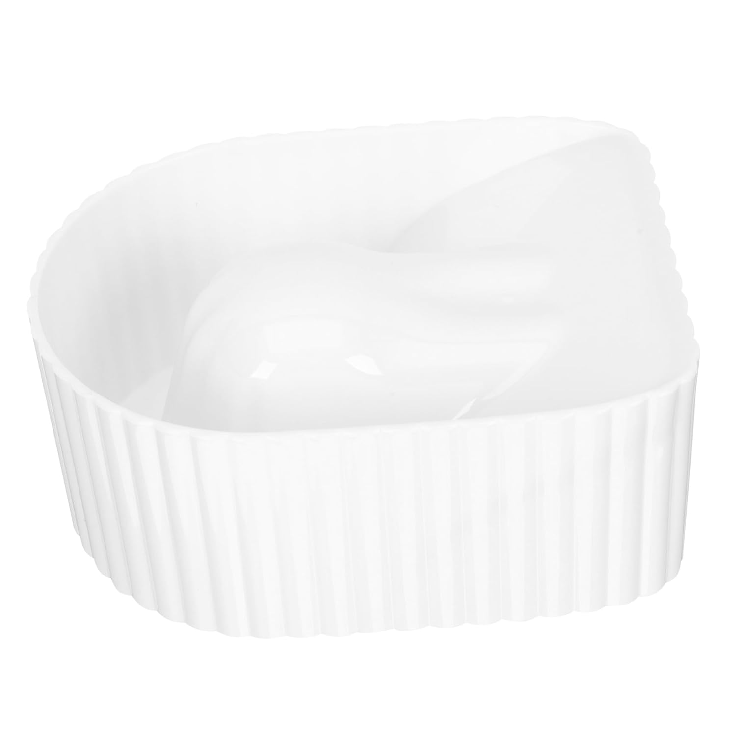 VICASKY Acrylic Nail Soak Bowl 1 Piece Manicure Tool for Softening Cuticles and Cleaning Nails and Salon Use