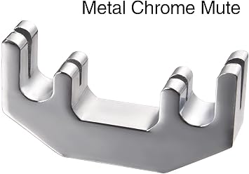 Masterwork Profesyonel Ayarlanabilir Keman Susturucu Kaliteli Döküm Metal Keman Susturucusu 4/4 3/4 1/2 Gümüş Renk - My Yonca