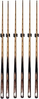 Pool Cue Holder Wall 6 Pieces Billiard Holder Organizer Set Cue Holder Cue Bracket Wall Mount Fishing Rod Storage Clips Snooker Cue Locating Clip Plastic For Billiard Snooker Pool