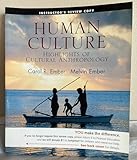 Exam Copy for Human Culture:Highlights of Cultural Anthropology