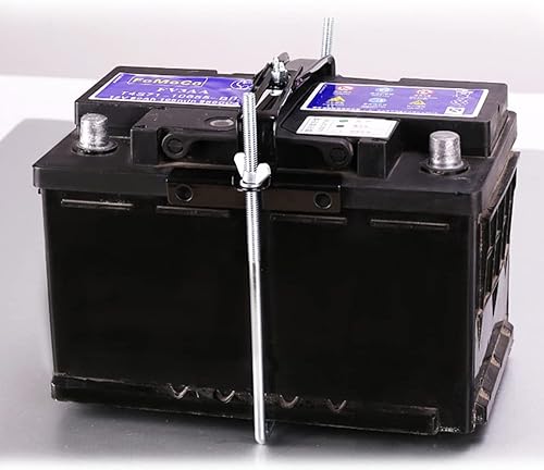 Miniatura 6 de Soporte de batería ajustable con kit de pernos en J de acero inoxidable, un soporte de batería especial para automóvil, SUV, camión, caravana,