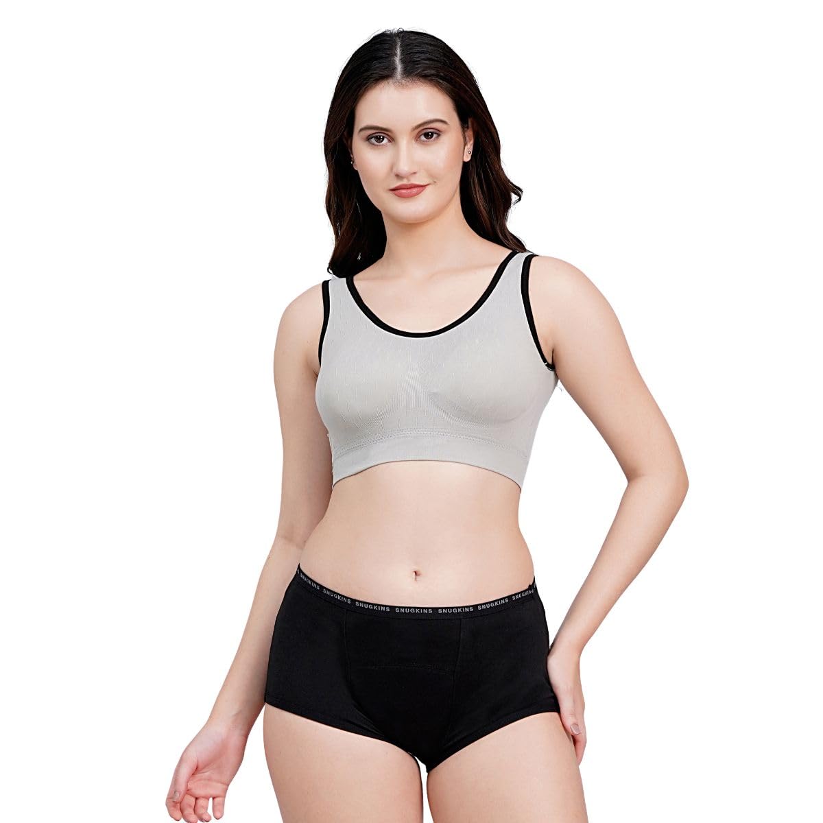 snugkins Period Underwear | Period Panty for Women | Leak-Proof & Reusable | Cotton Fabric | 8-Hour Absorption for Medium to Heavy Flow | Rash-Free, Stain-Free, High-Waist Design-picture-20