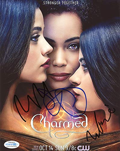 "Charmed" Cast AUTOGRAPHS Signed 8x10 Photo X3 C ACOA