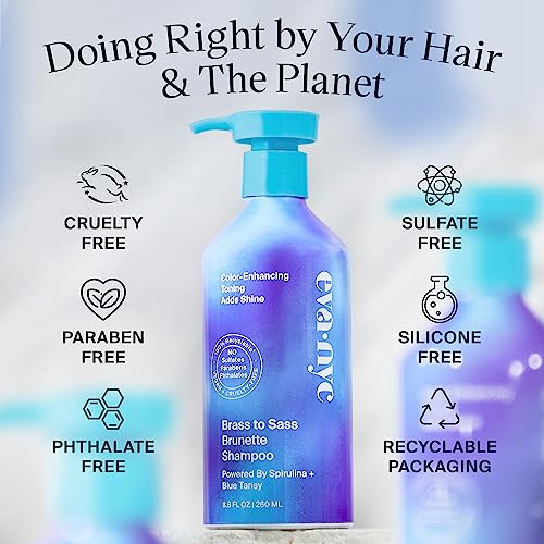 Eva Nyc Brass To Sass Brunette Shampoo, 8.8 Fl Oz #TOP4
