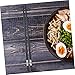 Cabilock 5pairs Non-slip Chopsticks Heat Resistant Reusable Chinese Japanese Style Black Fiberglass for Sushi Noodles and Hot Pot for All Ages
