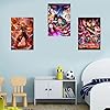 Babymiu Anime Wall Poster 8-Pack 11.5 x 16.5 INCH,Anime Cartoon Gifts Merch Party Supplies Unframed Version HD Printing Poster for Room Club Wall Art Decor Style B - Image 4