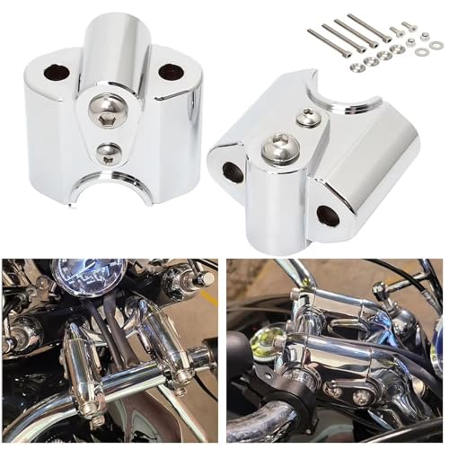 Riser guidon pour BMW R18 finition alu chromé de haute qualité - 2