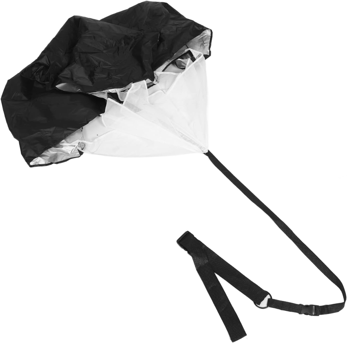 WOONEKY Speed Training Resistance Parachute for Soccer Drills Lightweight and Fitness Umbrella Waist Strap Agility and Power for Athletes