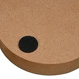 Relaxdays Intelligenzspielzeug für Hunde, Leckerli verstecken, MDF, interaktives Hundespielzeug Intelligenz, natur, 1 Stück