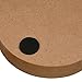 Relaxdays Intelligenzspielzeug für Hunde, Leckerli verstecken, MDF, interaktives Hundespielzeug Intelligenz, natur, 1 Stück