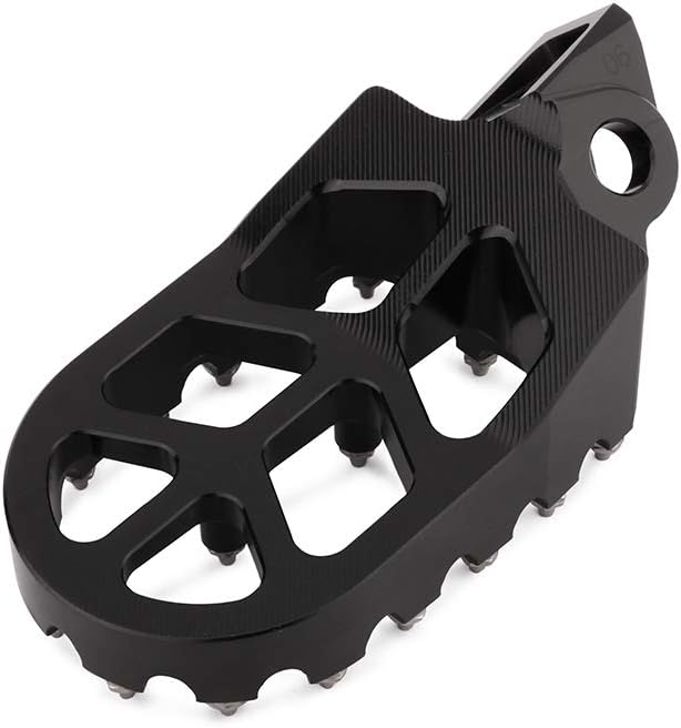 Dirt Bike Foot Pegs,Motorcycle Footpegs Wider Foot Pegs Rest Pedal CNC for KLX 140 KLX140 KLX140RF 2008-2024 KX65 2000-2024 KX85 2001-2024 KX100 1998-2021 KX112 2022-2024 KX80 1998-2000 Black