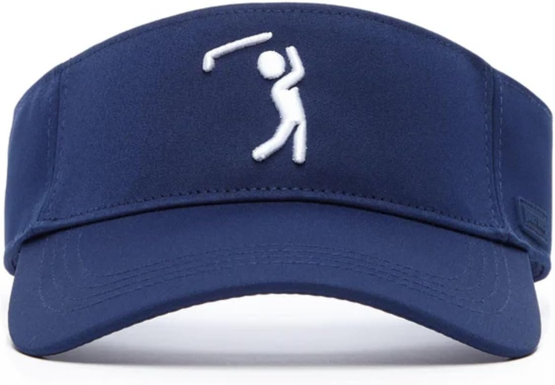 Bogey Bros Bogeyman Golf Visor – Adjustable, Lightweight & Breathable Performance Visor for Men & Women – Sun Protection