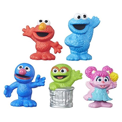 Playskool-Sesame-Street Collector Pack 5 Figures