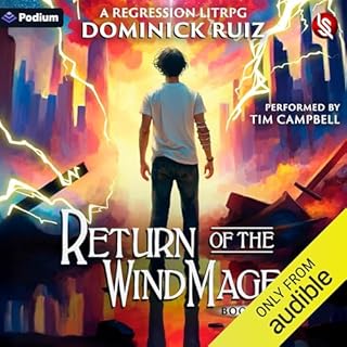 Return of the Wind Mage 2 Audiolibro Por Dominick Ruiz arte de portada