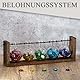 Erment - Hübsche Glasnuggets bunt - 800g – formschön – Glassteine bunt, Muggelsteine, Dekosteine I Vase, Legematerial, basteln