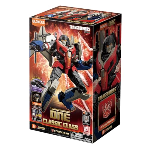 BLOKEES Transformers One Starscream juguete de construcción coleccionable Class 16 5