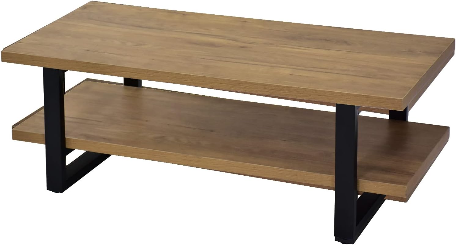 Doris 90 [15729] TV Stand, Low Board, With Legs, TV Rack, TV Board, Open Storage, Width 35.4 inches (90 cm), Assembly Required, TV Board, Natural, Maple