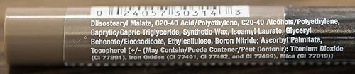 Miniatura 8 de Palladio Lápiz retráctil para definir cejas, punta triangular rellena las cejas para un aspecto natural, domina y da forma a las cejas con cepillo