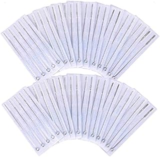 Pirate Face Tattoo PFT 100 pcs Assorted Tattoo Needles - Round Liner, Round